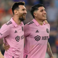 \'Se lo vio enojado\': Facundo Farías reveló cómo fue el reencuentro con Messi en el entretiempo