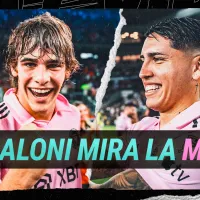 Scaloni, atento a los socios de Messi en Inter Miami: Facundo Farías y Benjamín Cremaschi