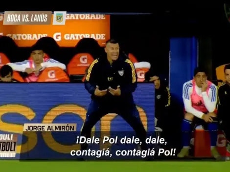 (VIDEO) Nueva frustración de Almirón con Pol Fernández