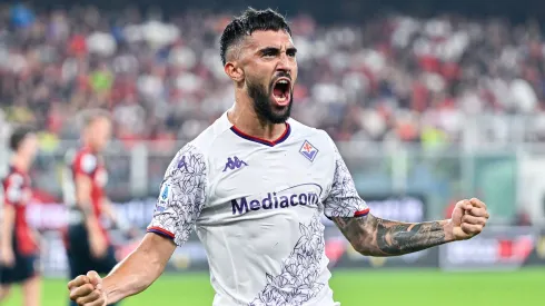 Nicolás González, siempre presente en Fiorentina.
