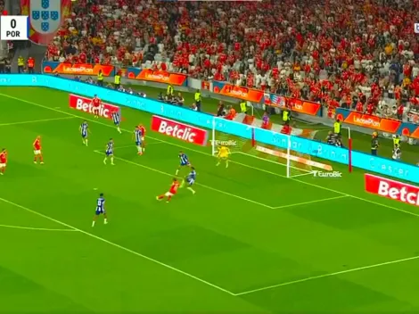 VIDEO | Di María le dio el triunfo a Benfica en el clásico ante el Porto de Varela