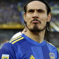 El posteo de Edinson Cavani tras la derrota de Boca en el Superclásico