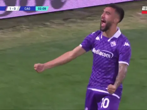 VIDEO | Imparable: nuevo gol de Nico González para Fiorentina