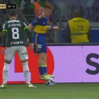 VIDEO  Locura del Colo Barco: el lujo que enfureció a Palmeiras en pleno partido