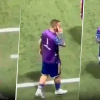 Video inédito: la cargada de Benedetto a los hinchas de Palmeiras