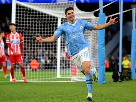 No para de subir: ¿Cuál es el nuevo valor de mercado de Julián Álvarez?