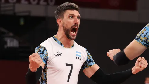 Facundo Conte es una de las figuras del seleccionado masculino de vóley.