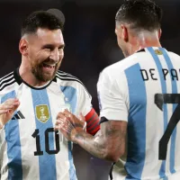 “¿Se te perdió algo?”: la foto viral que publicó De Paul con Messi y la Copa del Mundo