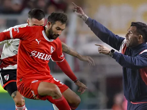 Tevez, muy preocupado por el delicado momento de salud que vive Cauteruccio, figura de Independiente