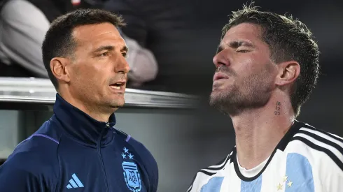 La sincera frase de Scaloni sobre De Paul: "Creo que puede dar más"