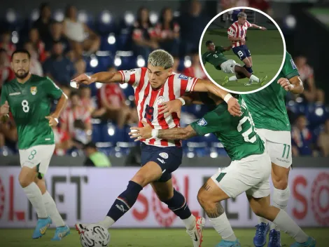 VIDEO | Ramón Sosa, figura de Talleres y Paraguay, sufrió una dura lesión y se fue llorando
