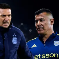 La respuesta de Almirón al elogio de Scaloni a Boca