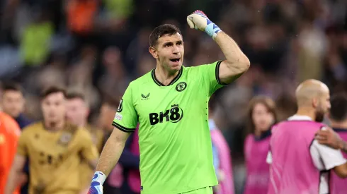 Dibu Martínez y sus anhelos con Aston Villa.