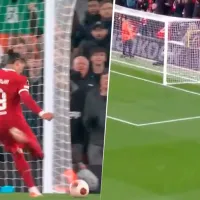 El gol errado de Darwin Núñez que nadie puede creer en Liverpool