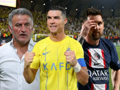 Galtier se desdice sobre Messi en PSG: "CR7 es aún el mejor del mundo"