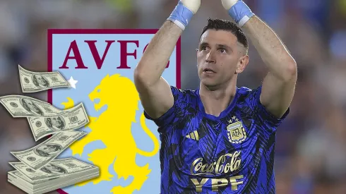 Dibu Martínez tiene grandes chances de juntarse con Marcos Acuña en Aston Villa