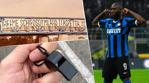 Ultras de Inter se preparan para recibir a Lukaku