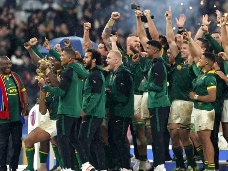 Los campeones del mundo con Sudáfrica que posaron con la camiseta de River