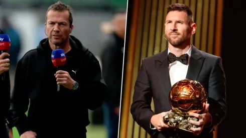 Lothar Matthäus criticó el Balón de Oro de Messi