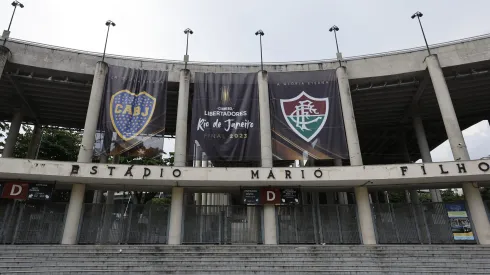 El mítico Maracaná ya está listo para la gran final entre Boca y Fluminense.