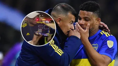 Un hincha brasileño logró conmover a Frank Fabra previo a la final de la Libertadores.