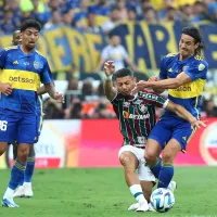 Cavani fue duramente cuestionado por los hinchas de Boca en la final ante Fluminense