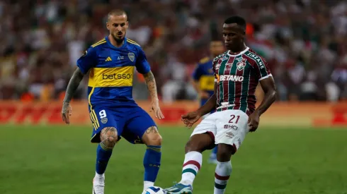 Darío Benedetto, en la final de Libertadores.