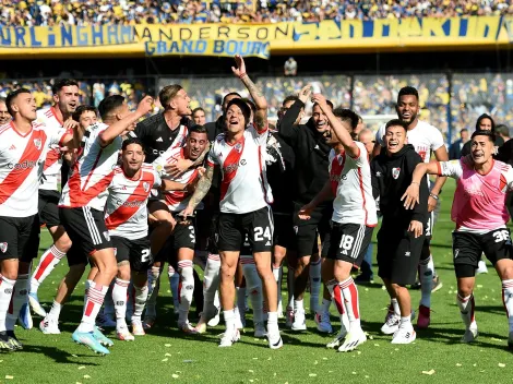 River recordó un gol de Ortega y le pegó a Boca por perder la Libertadores