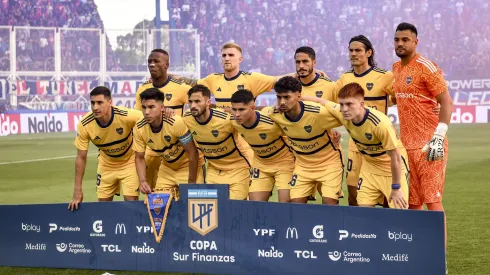 El equipo titular de Boca para enfrentar a San Lorenzo.