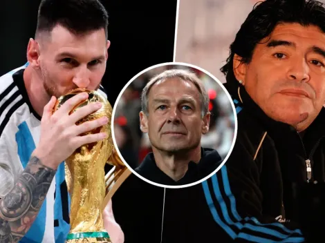 Klinsmann se rinde ante Messi: "El Mundial lo llevó al nivel de ídolo de Maradona"