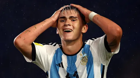 El delantero de Independiente fue el punto más alto de la Selección Argentina.