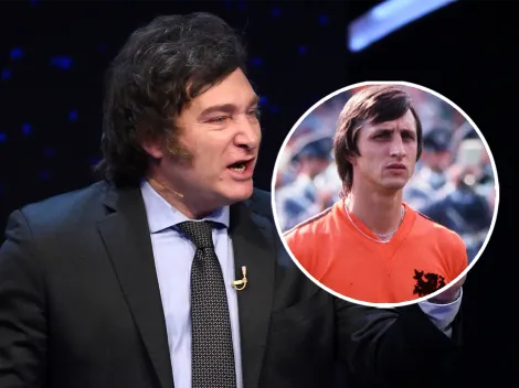 El error de Milei con Cruyff en el debate que los futboleros no le perdonaron en redes