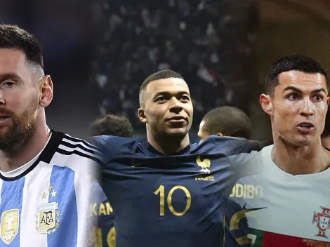 Mbappé superó a Messi y Cristiano Ronaldo tras la histórica goleada de Francia