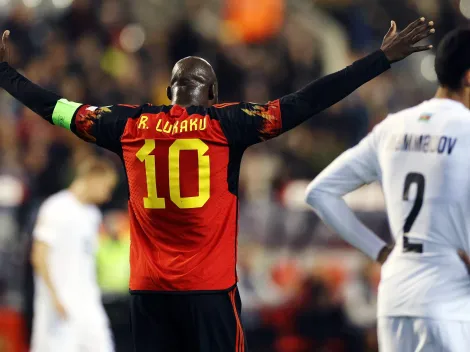 Lukaku marcó cuatro goles la paliza de Bélgica