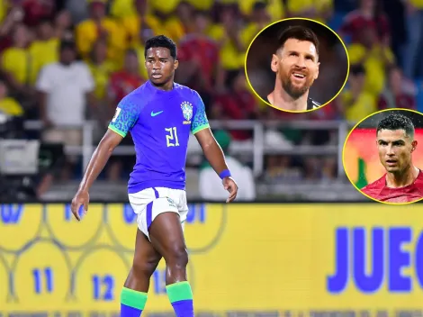 ¿Messi o Cristiano Ronaldo? La joya de Brasil, Endrick, tiene a su favorito