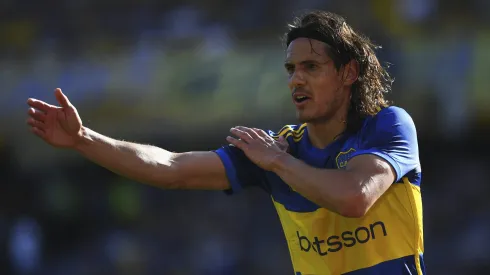 Edinson Cavani todavía no explotó en Boca.