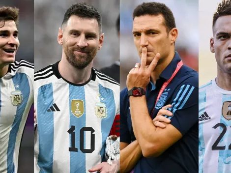 Messi, Julián, Lautaro y Scaloni, los argentinos nominados a los Globe Soccer Awards