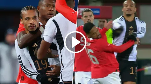 Brutal ataque de Sané a Mwene.