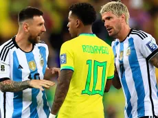El dardo de De Paul a Rodrygo tras el 1 a 0 de Argentina a Brasil