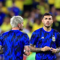 No se vio: el obsceno gesto de Paredes a la hinchada de Brasil tras la victoria de Argentina