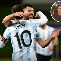 Kun Agüero destrozó a un periodista para defender a Messi: “Chupamedia”