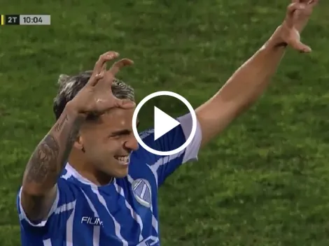 VIDEO | Festejo y cargada a Boca: la celebración del gol de López Muñoz