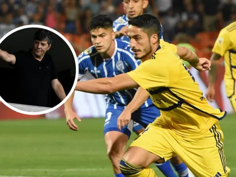 Tras quedar en offside con Figal, Pergolini atacó a Riquelme usando a otro jugador de Boca