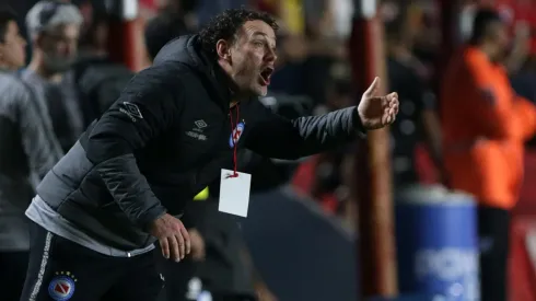 Gabriel Milito en Argentinos Juniors. Es candidato a dirigir Boca