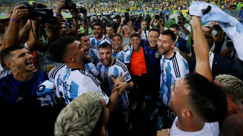 La Selección Argentina, gracias al triunfo 1 a 0 sobre Brasil, sigue primera en el Ranking FIFA. Getty Images.