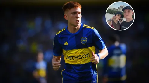 El jugador de Boca confirmó su nuevo romance en las redes sociales.