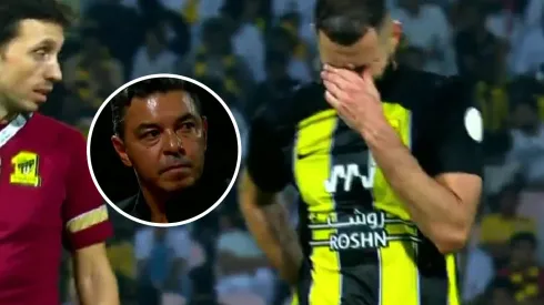 Benzema se lesionó y Gallardo lo puede perder para el Mundial de Clubes.