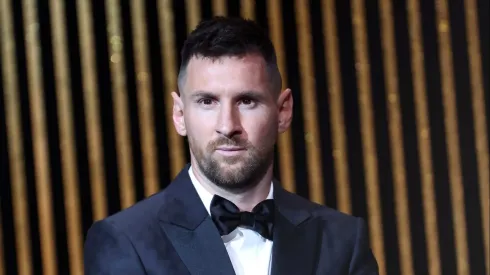 PARIS, FRANCE - OCTOBER 30: Lionel Messi attends the 67th Ballon D'Or Ceremony at Theatre Du Chatelet on October 30, 2023 in Paris, France. (Photo by Pascal Le Segretain/Getty Images)