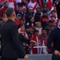 Demichelis y Farré tuvieron un fuerte cruce de palabras en Córdoba