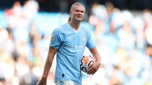 Erling Haaland, delantero del City.